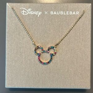 Disney Baublebar Mouse Ears Necklace